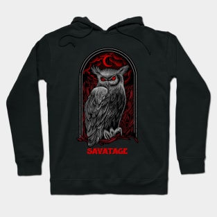 The Moon Owl Savatage Hoodie